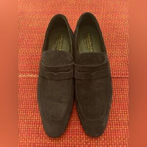 To Boot New York Suede Blue Nova Penny Loafers Men’s
